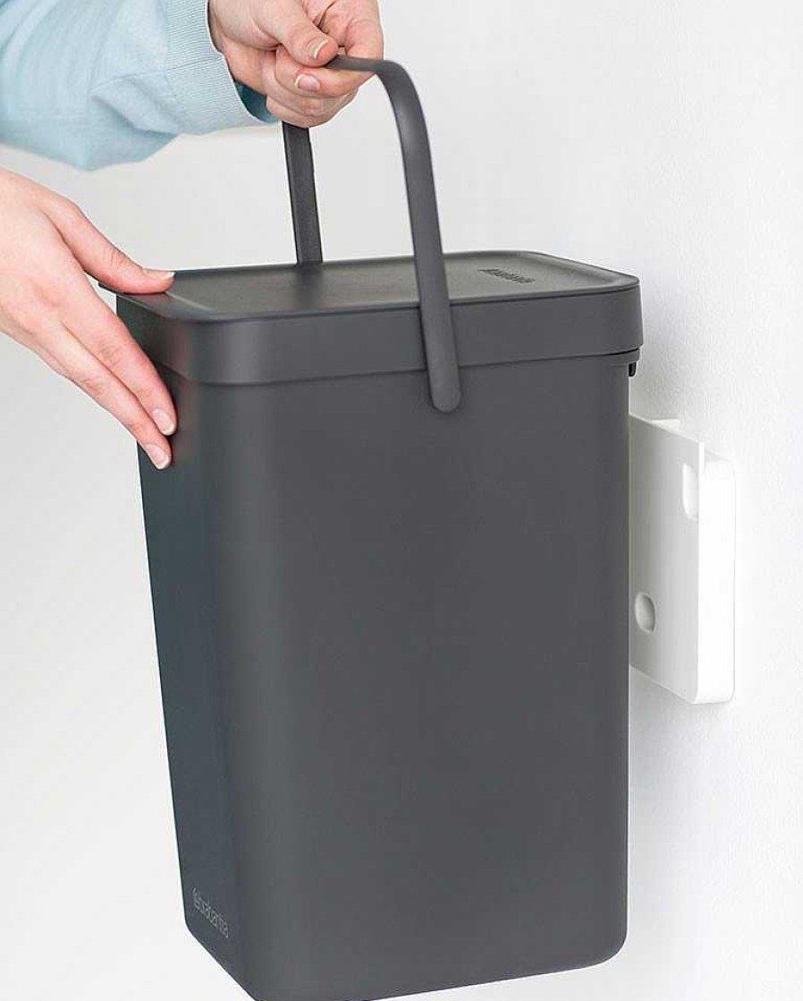 Decoraci N BRABANTIA Papeleras Y Reciclaje | Cubo Reciclaje Sort And Go 12L