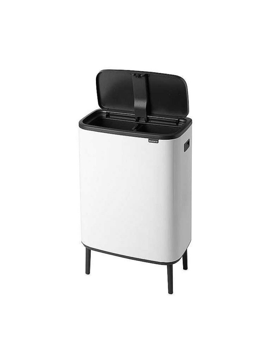 Decoraci N BRABANTIA Papeleras Y Reciclaje | Cubo Bo Touch Bin 2 X 30 L Con Patas