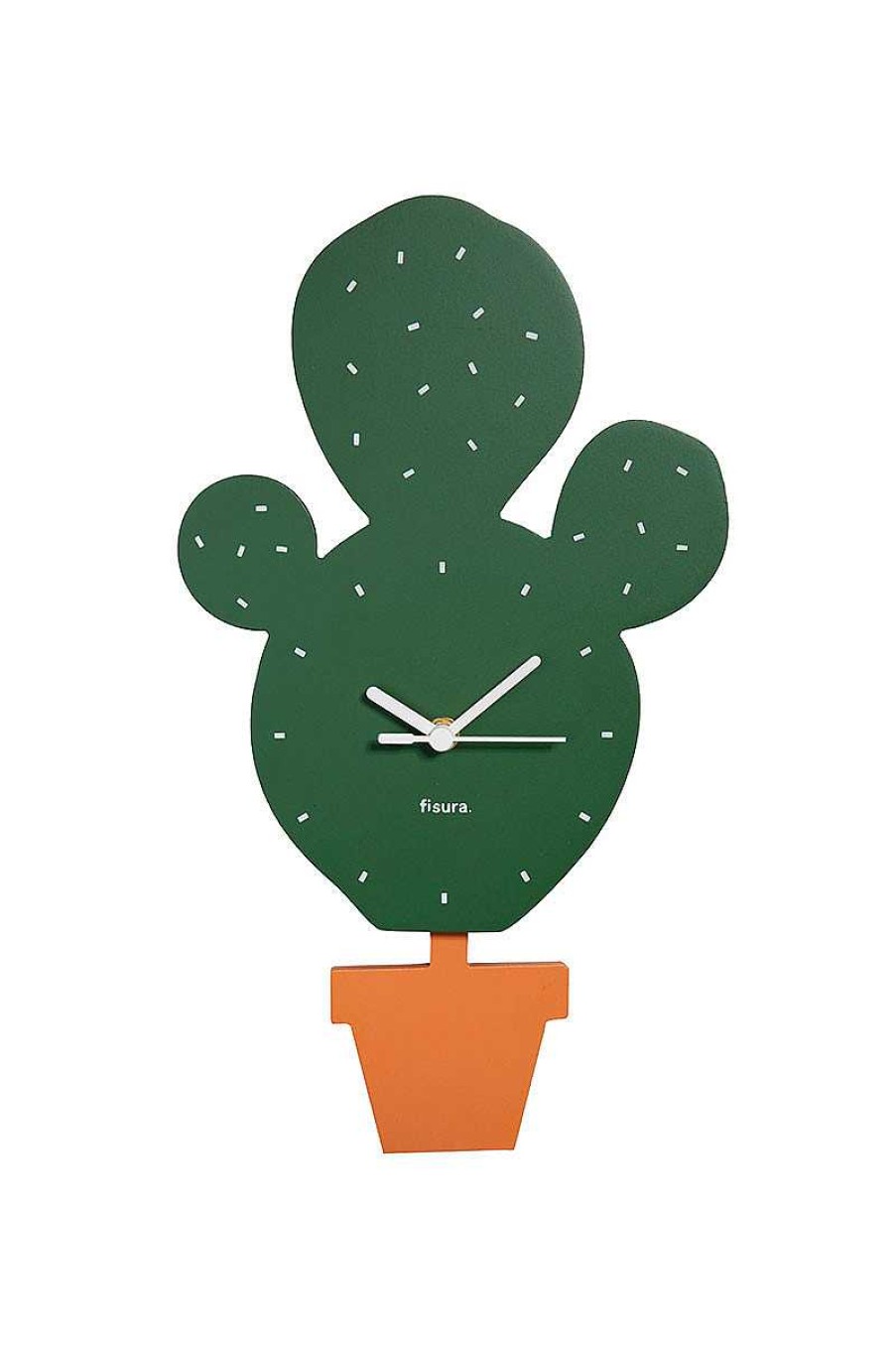 Decoraci N La Oca | Reloj De Pared Cactus