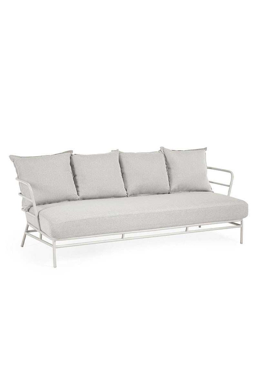 Sof S La Oca | Sofa De Exterior Erik Estructura De Color Blanco