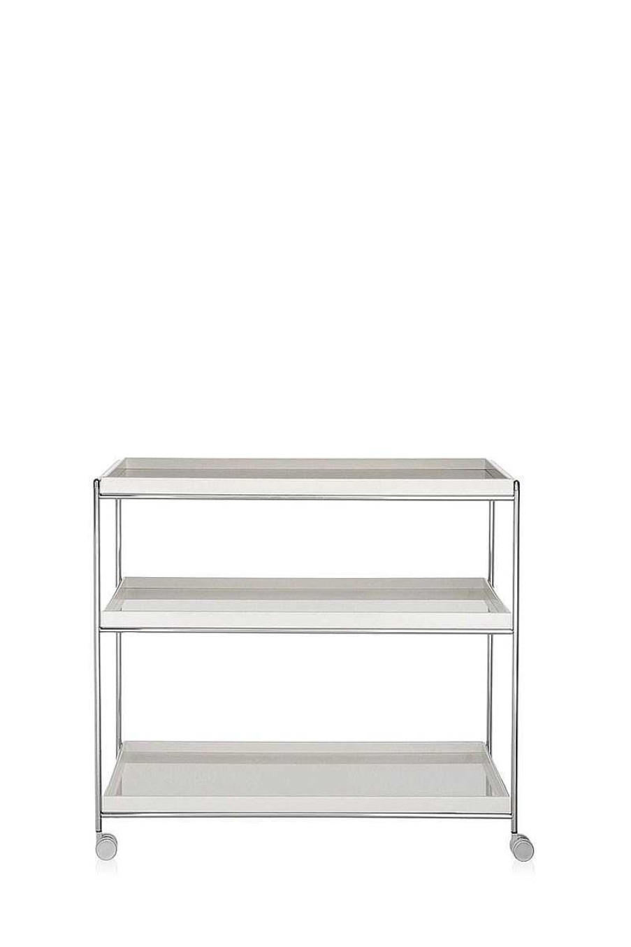 Mobiliario KARTELL Estanterias | Estanteria Trays Blanco