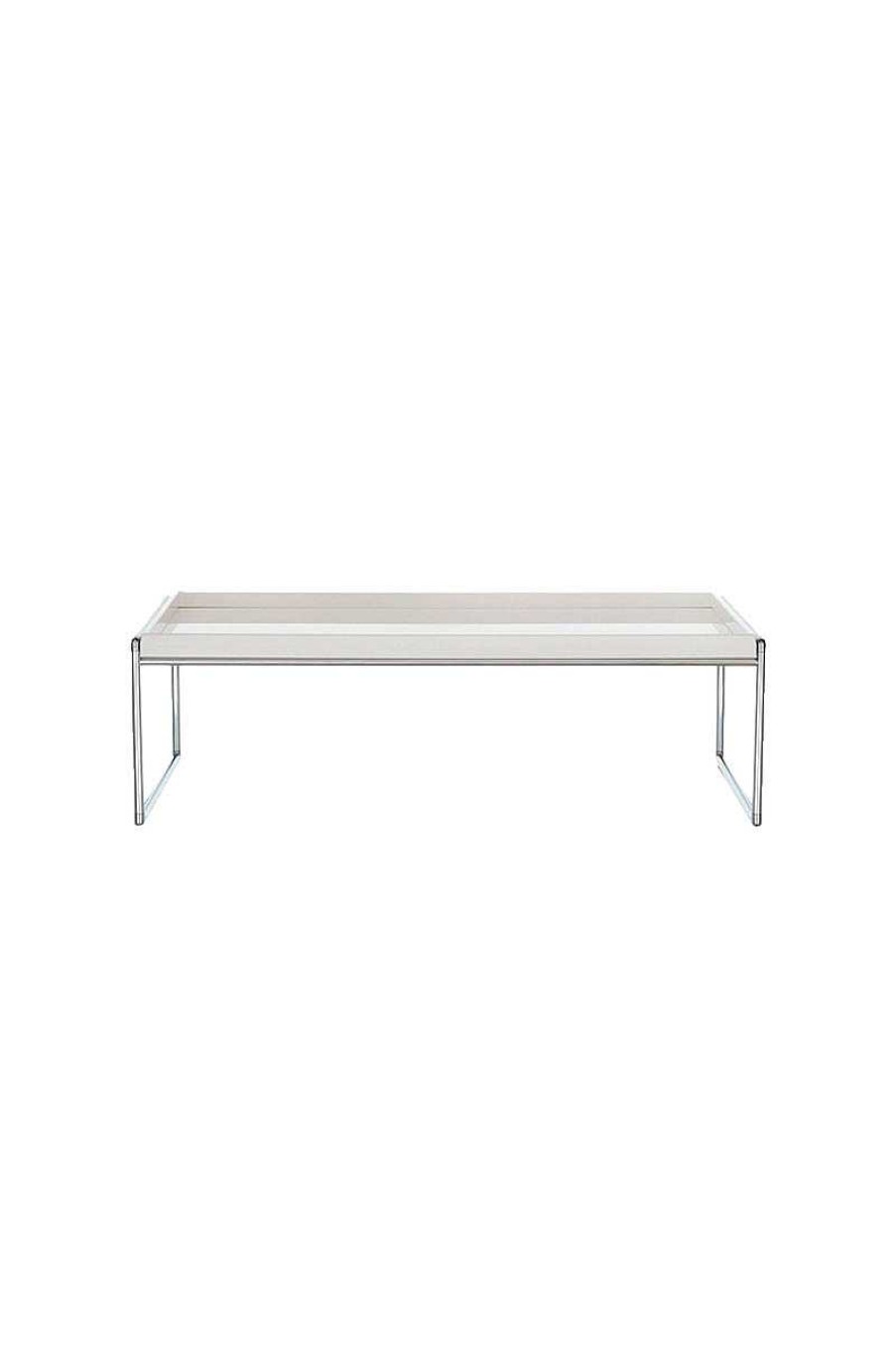 Mesas KARTELL | Mesa De Centro Trays Blanco