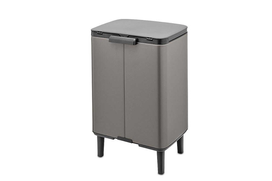 Decoraci N BRABANTIA Papeleras Y Reciclaje | Cubo Rectangular Bo Hi 12L