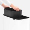 Decoraci N BRABANTIA Papeleras Y Reciclaje | Cubo Bo Touch Bin 11+23 L White